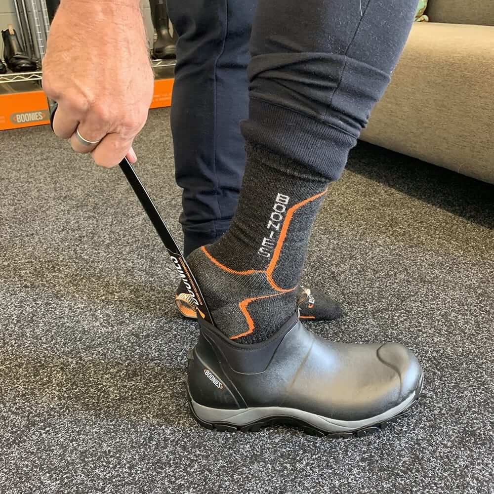Boonies Long Plastic Shoe Horn – Easy Boot and Shoe Helper image 0