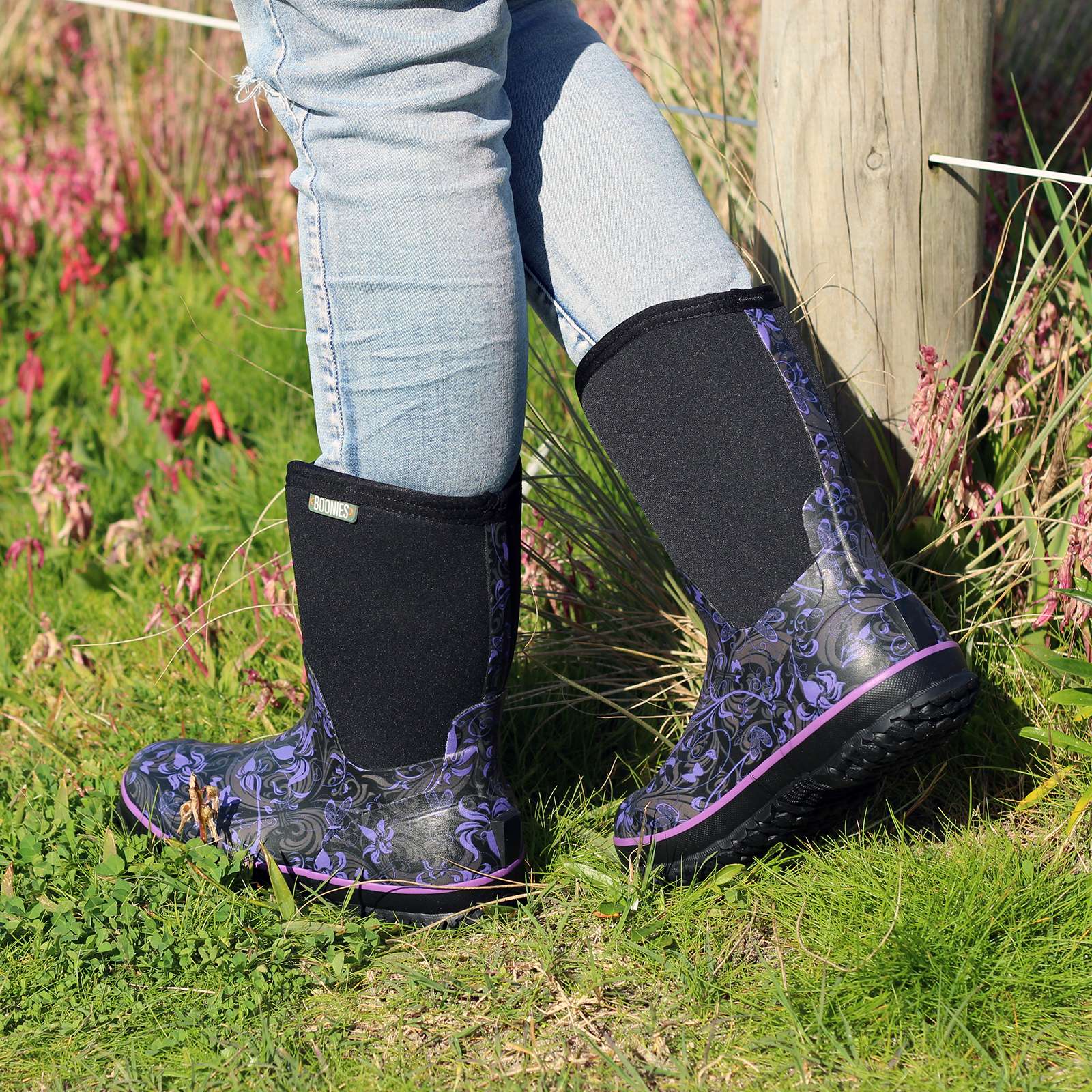 Lifestyler Mid Purple | Womens Gumboots image 2