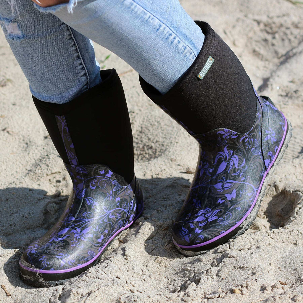 Lifestyler Mid Purple | Womens Gumboots image 4