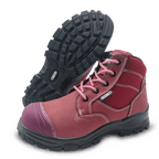 Womens Work Boots | Steel Toe (Red Only) image 0