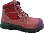 Womens Work Boots | Steel Toe (Red Only) image 1