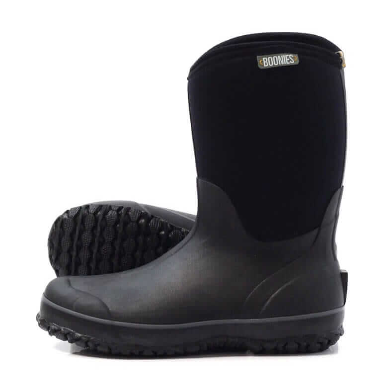 Lifestyler Mid Black | Womens Gumboots image 0