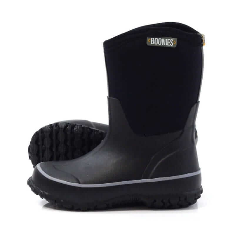Kids Gumboots | Black Size 7 kids  only (small) image 0