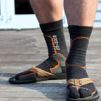 Comfy As Jandals | Brown | Leather Strap image 3