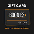 Boonies gift card for gumboots and outdoor boots NZ