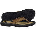 Comfy As Jandals | Brown | Leather Strap image 1